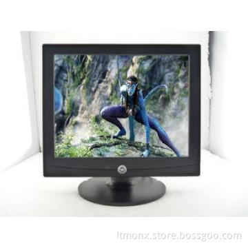 15 " DC 12V Hotel HD LCD TV , Color HDMI Square SECAM LCD T
